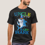 UNCLE of the Baby Shark Birthday Brother Shark Shi T Shirt<br><div class="desc">Birthday Shark,  Birthday Boy Shark,  Birthday Girl Shark,  Family Matching Shark,  Shark,  UNCLE of the Baby Shark Birthday Shirt Shirt</div>