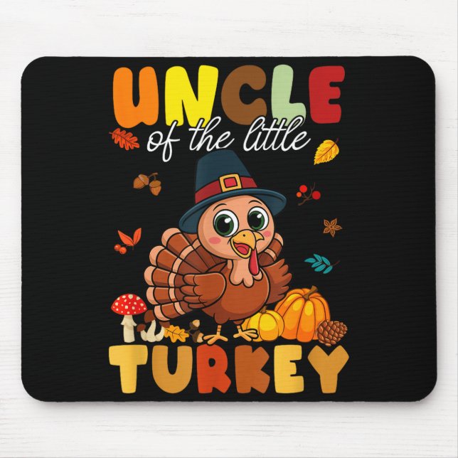 Uncle Of The Little Turkey Thanksgiving Baby Showe Musmatta (Framsidan)