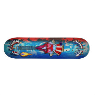 UNCLE OLJEFLÄCK SKATEBOARD BRÄDA 21,5 CM