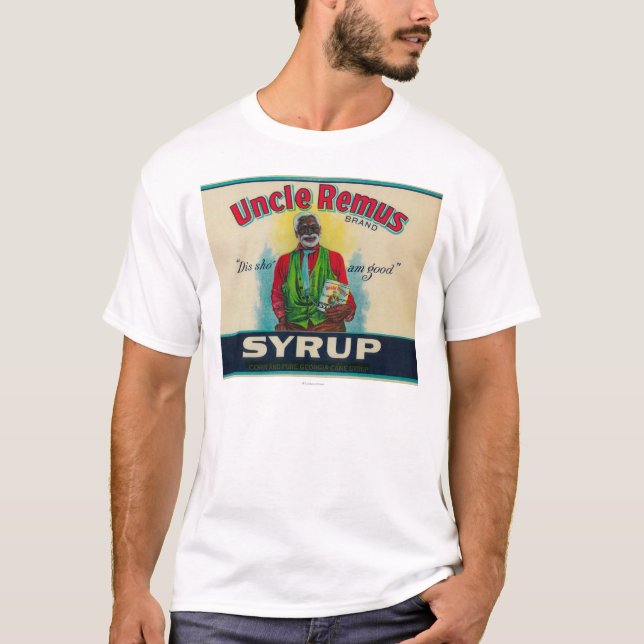 Uncle Remus Täcka med sirap LabelCairo, GA Tee Shirt (Framsida)