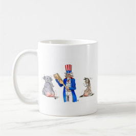 Uncle Sam 2 Kaffemugg
