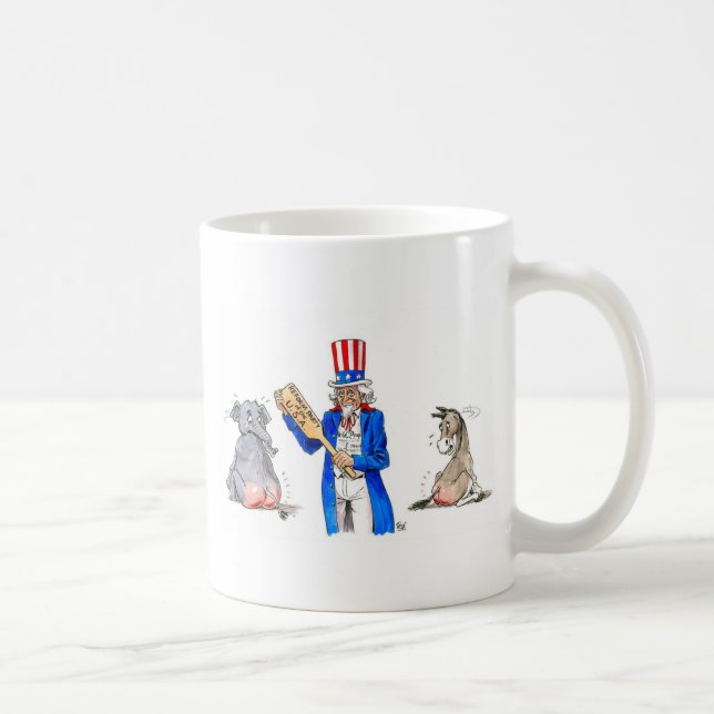 Uncle Sam 2 Kaffemugg (Höger)