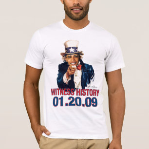 Uncle Sam - Barack Obama vittnehistoria 01.20.09 Tröja