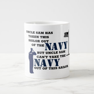 UNCLE SAM HAR TAGIT DENNA SAILOR UR NAVY JUMBO MUGG