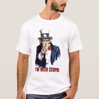 Uncle Sam - I-förmiddag med dumt Tee Shirt