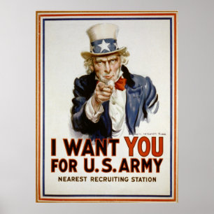 Uncle Sam - jag önskar dig Poster
