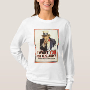 Uncle Sam - jag önskar dig T-tröja Tee Shirt