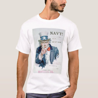 Uncle Sam kallar dig!  Enlist marinen (US02148B) Tröja