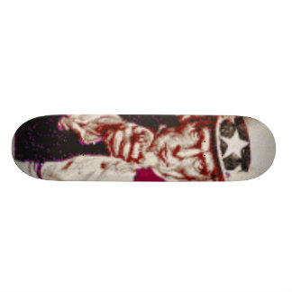 Uncle Sam kan Sk8 Skateboard Bräda 21,5 Cm