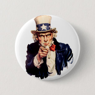 Uncle Sam önskar dig! Knapp