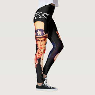 Uncle Sam önskar dig "motstår ", Leggings
