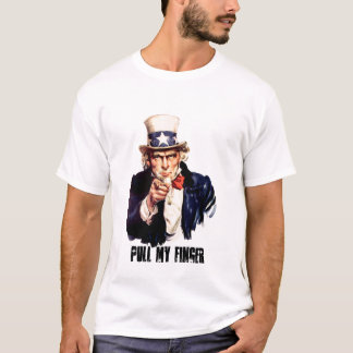 Uncle_Sam_ (pointing_finger), HANDTAG MITT FINGER Tee Shirt