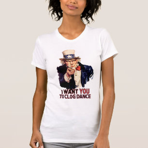 Uncle Sam som stoppar till dans Tee