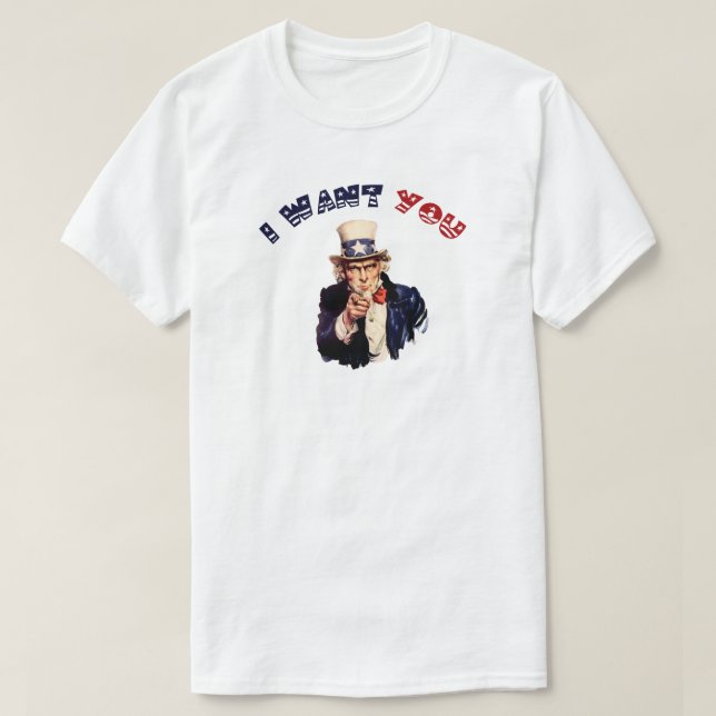 Uncle Sam T-shirt (Design framsida)