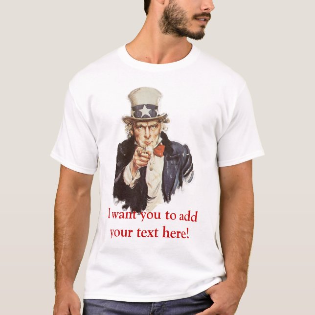 Uncle Sam Tee Shirt (Framsida)