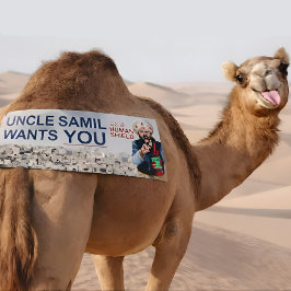 uncle samil wants you bumper sticker bildekal