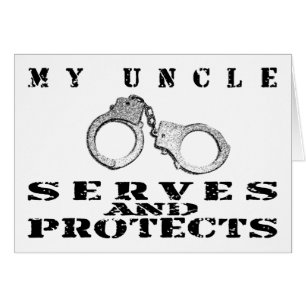 Uncle Serve Skydd - manschetter Hälsningskort