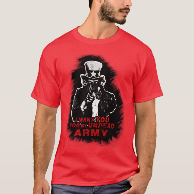 Uncle Skinka Zombie T-shirt (Framsida)