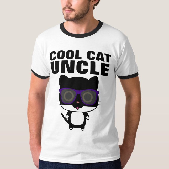 UNCLE T-tröjor, COOLA CAT T Shirt (Framsida)