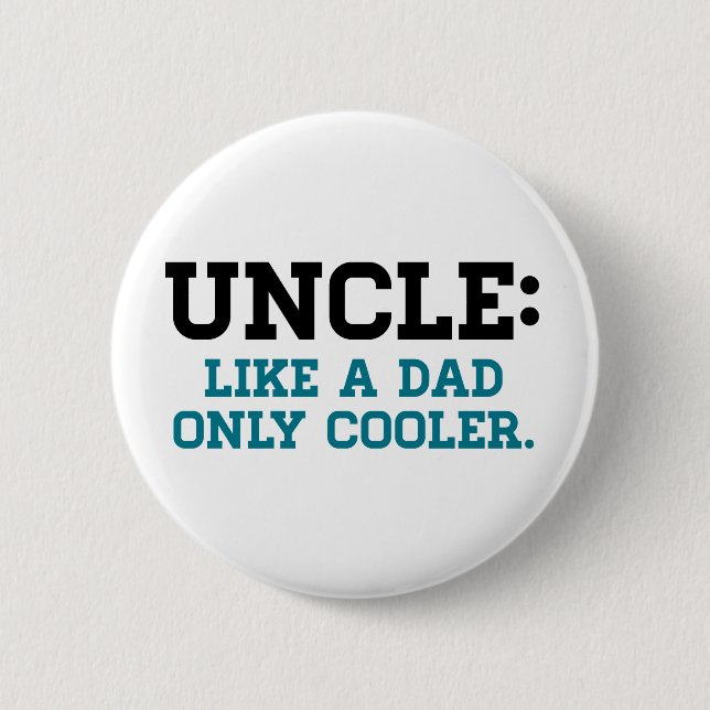 Unclen gillar en pappa, endast kylare knapp (Framsida)