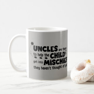 Uncles är där att hjälpa barnet att få Mischie Kaffemugg