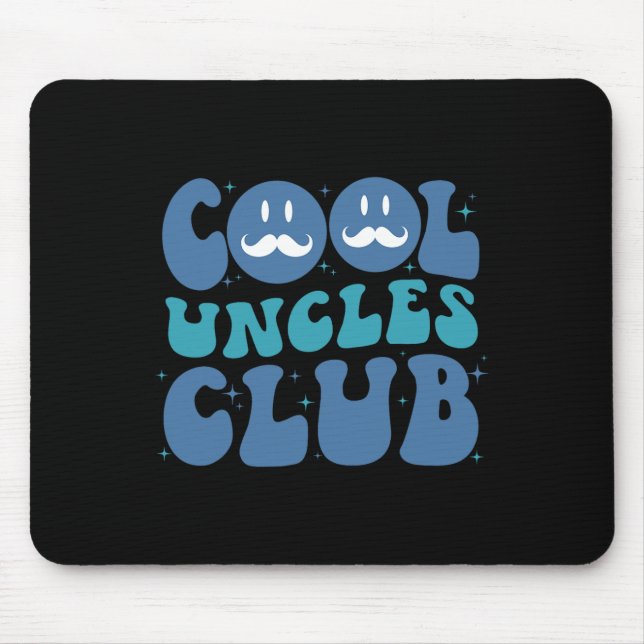 Uncles Klubb Groovy Retro Fars dag New farbror Com Musmatta (Framsidan)