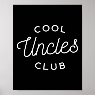 Uncles Klubb Pappa pappa Far Fars dag Poster