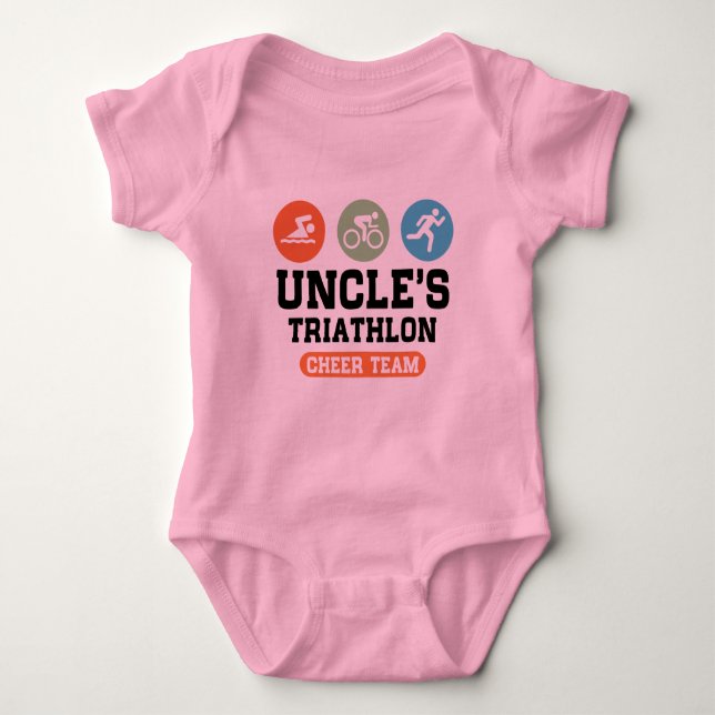 Uncles Triathlon Hurra Lag Tee Shirt (Framsida)