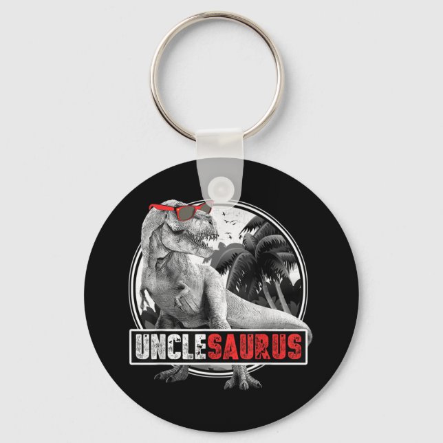 Unclesaurus Dinosaur farbror Saurus Nyckelring (Framsida)