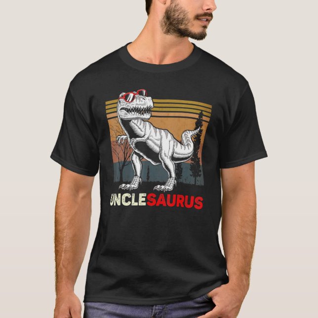Unclesaurus Rex farbror Dinosaur Rex farbror Sauru T Shirt (Framsida)