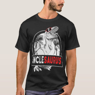 Unclesaurus T re re farbror Saurus Dinosaur Manar  T Shirt