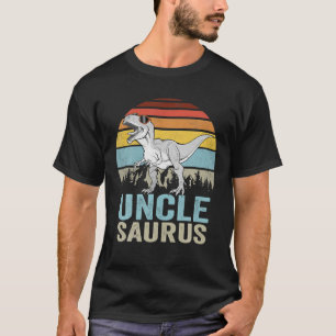 Unclesaurus t Rex Dinosaur farbror Saurus Family D Shirt