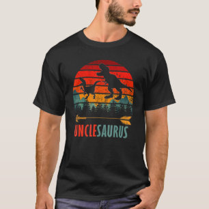 Unclesaurus t Rex Dinosaur pappa Saurus Family Mat Shirt