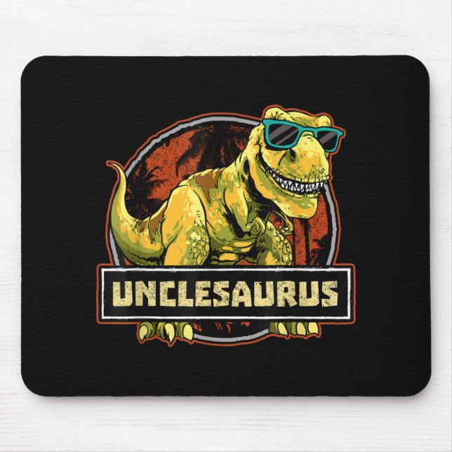 Unclesaurus t rex farbror Saurus Dinosaur Musmatta (Framsidan)
