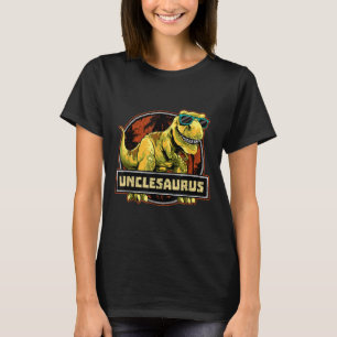 Unclesaurus t rex farbror Saurus Dinosaur Shirt