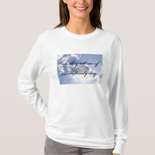 Uncloudy dag - långärmad t shirt