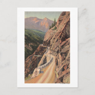 Uncompahgre Gorge och Million Dollard Highway Vykort