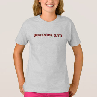 Unconventional Surfer's Motto Kids Tee