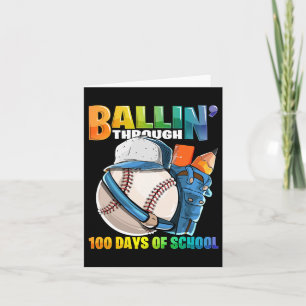 Under 100 dagar med basket Kindergarten B Kort