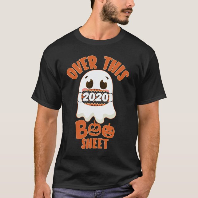 Under 2020 var Boo Lakan Funny Ghost Halloween T Shirt (Framsida)