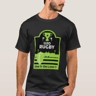 Under 20:s Junior Rugby Players T-Shirt