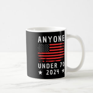 Under 70 2024 Anti-Biden Anti-Trump Kaffemugg