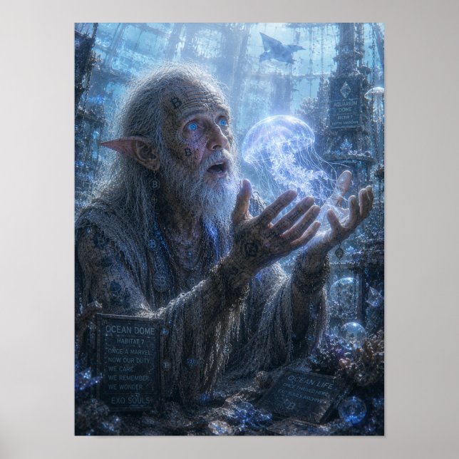 Under / AkvarieVaktare / Ocean Dome Poster (Framsidan)