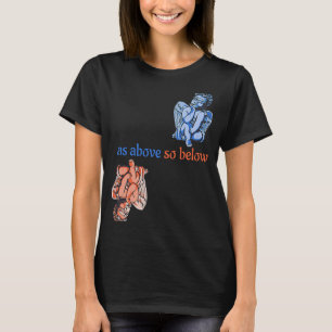 Under Änglar Magic Alchemy Occult T Shirt