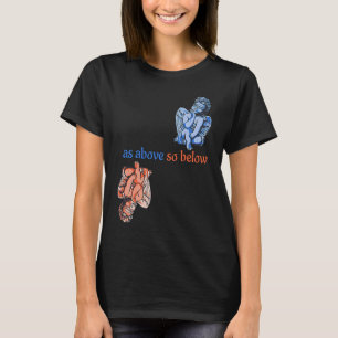 Under Änglar Magic Alchemy Occult T Shirt
