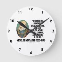 Under är fundamentet av filosofi Montaigne