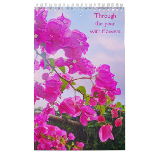 Under året med blommor kalender