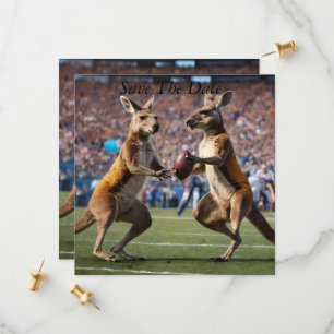 "Under åtgärd: Kangaroos spelar Aussie Regler Spara Datumet