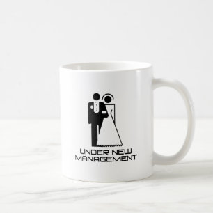 Under att gifta sig ny ledning kaffemugg