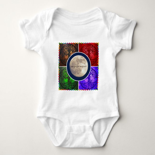 Under Augusti himmlar… T Shirt (Framsida)